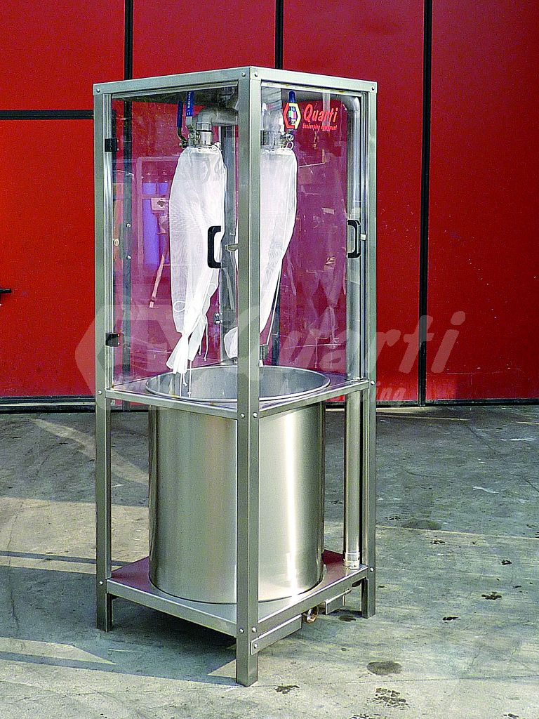 Filtre à miel professionnel - cuve de 280 kg. - Maturateur  filtres/conteneurs de miel per beekeeping – Quarti Italy Srl