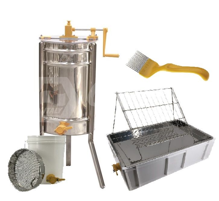 Grand Tamis Ø 310 Double en Acier Inoxydable avec Sac - Maturateur  filtres/conteneurs de miel per beekeeping – Quarti Italy Srl